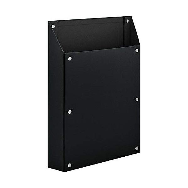キングジム 収納ケース マグケース A4 縦 黒 4755クロ 1冊