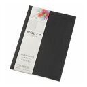 NOLTYノート A5 アシンメトリー NTBNT1101 ブラック 糸綴じ製本 176頁 ナンバリング付き 用紙 NOLTYダイアリーペーパー 手帳 ノート 文房具 ステーショナリー 文具 ノートブック