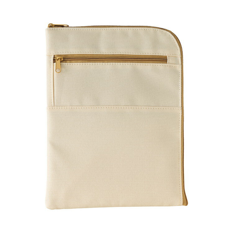 御朱印帳と一緒に書き置き御朱印もきれいに持ち運べるポーチ本体／ポリエステル、　 仕切りポケット／ポリプロピレン※御朱印帳の種類によっては2 冊入らない場合があります。※撥水加工を施した生地を使用していますが、完全防水ではございません。経年劣...