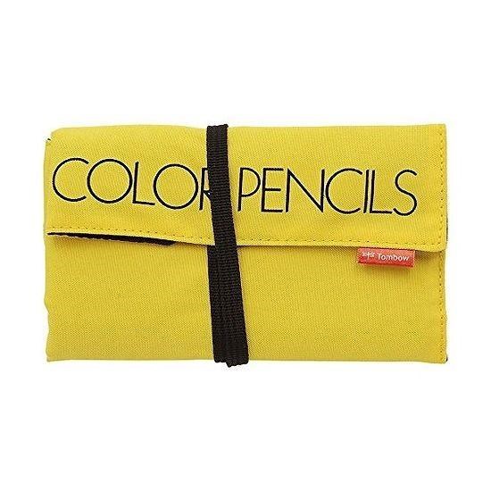 【まとめ買い2個セット】 トンボ鉛筆 ロールケース入色鉛筆 24色 NQ 文房具 文具 色鉛筆【送料無料】