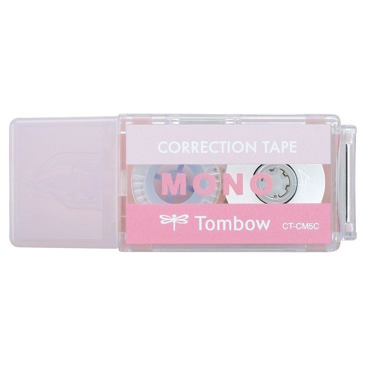 【まとめ買い50個セット】 トンボ鉛筆 モノポケット ピンク 文房具 文具 修正テープ【送料無料】