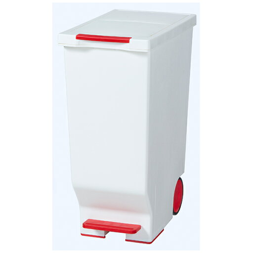 平和工業 ゴミ箱 スライドペダルペール 45L レッド(代引不可)【送料無料】 平和工業 ゴミ箱 スライドペダルペール 45L レッド(代引不可)【送料無料】