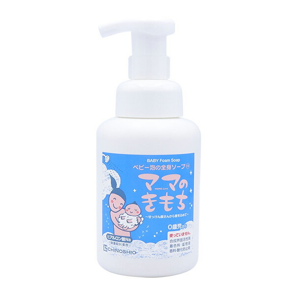 地ノ塩 ベビー泡ノボディーソープ 330ml CS(代引不可)