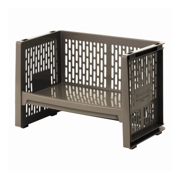 サンコープラスチック 日本製 日本製 ラック S 幅36.3×奥行20.8×高さ24.8cm e-ラック ブラウン eラック..