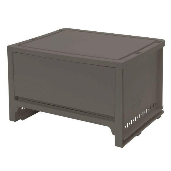 サンコープラスチック 日本製 日本製 引き出し 幅36.3×奥行28.8×高さ22.7cm e-ラック 収納ボックス プラスチック ブラウン eラック 引出し L BR(代引不可)【送料無料】