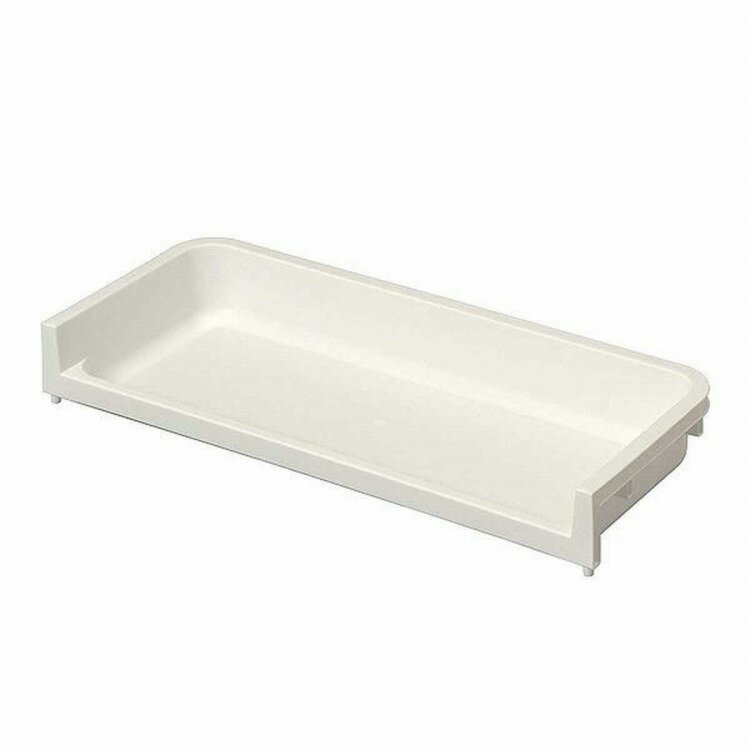 サンコープラスチック 日本製 トレー 幅46×奥行19×高さ6cm ラコン トレイ ハーフ ホワイト ラコン トレー ハーフ W(代引不可)【送料無料】