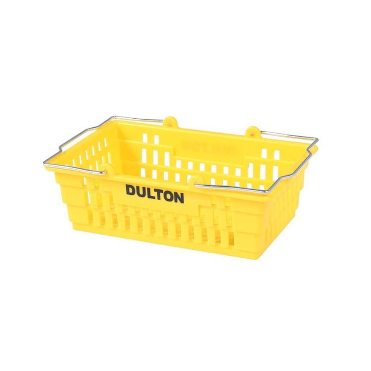 DULTON ダルトン バスケット 幅15×奥行9.5×高さ5.2cm イエロー かわいい おしゃれ アメリカン(代引不可)(3.0)