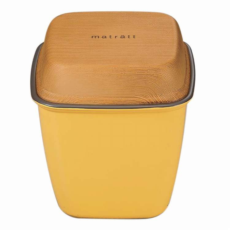 日本製 食洗機対応 弁当箱 2段 710ml matratt トールエマリエランチ イエロー(代引不可)