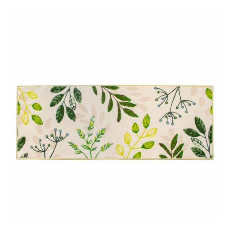 Kitchen Mats - 日本製 キッチンマット リーフブレス 45×120cm オカ(代引不可)【送料無料】