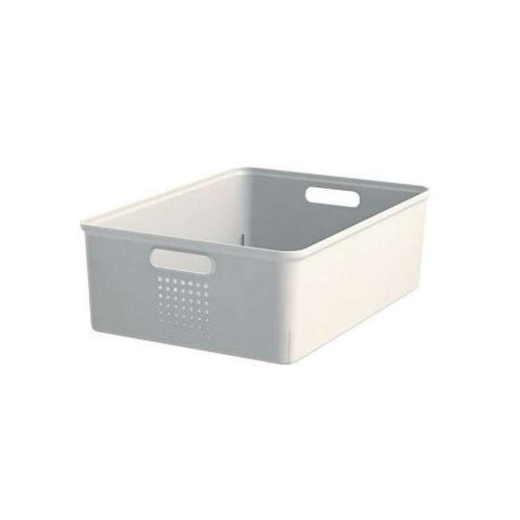 Arrangement Boxes - キッチン収納ケース パントリー収納 幅26cm 奥行36cm 高さ12cm キッチン収納ボックス シューノ L ハーフ 不動技研(代引不可)【送料無料】