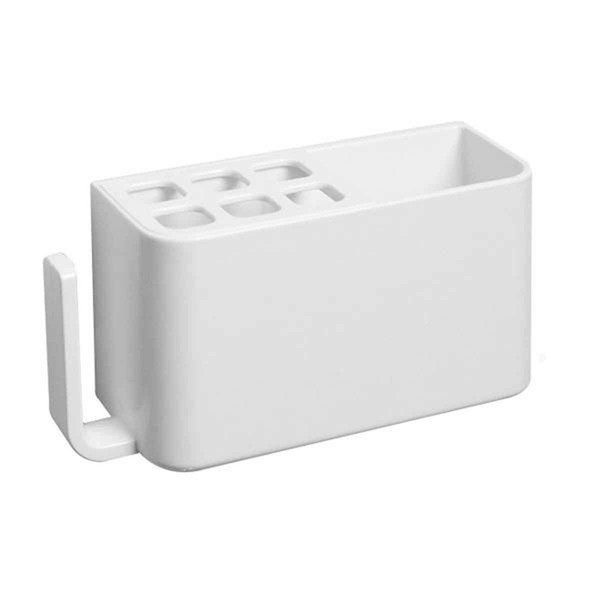 【商品説明】取り付け簡単で、自在に位置変更ができるマグネットタイプの歯ブラシラックです。歯ブラシやコップなどをすっきり収納できます。浴室をすっきり綺麗に見せたい方にオススメです。水はけを考慮したスリット付です。システムバス（ユニットバス）の壁にマグネットが付きます。傷つきにくく、錆びにくいラバーマグネットを使用しています。その為、吸盤では付きにくいザラザラ壁にも付きます。冷蔵庫の側面などにも使えるため、工夫次第で色々な使い方が楽しめます。【商品情報】■サイズ約 幅17.2×奥行6.1×高さ8.3（cm）■材質ABS樹脂、ラバーマグネット■生産国中国製■セット内容1個■備考耐荷重：1kg ※特殊な処理を施した壁面では耐荷重性能が下がったり、くっつかない場合があります。あらかじめマグネットが吸着する壁面であることや、充分な吸着力が得られることをご確認下さい。【代引きについて】こちらの商品は、代引きでの出荷は受け付けておりません。【送料について】北海道、沖縄、離島は送料を頂きます。
