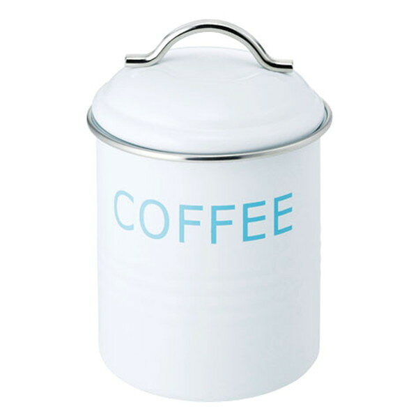 保存容器 バーネット キャニスター COFFEE 白 COFFEE白(代引不可)