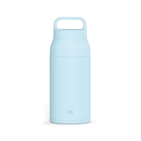 水筒, 水瓶 - 水筒 プラスエーハンドル付きボトル 350ml パウダーブルー(代引不可)【送料無料】