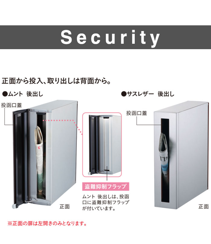 リコメン堂ホームライフ館のスタンドポスト リーダ ムント 後出し アルミシルバー(代引不可)【送料無料】｜アングル2