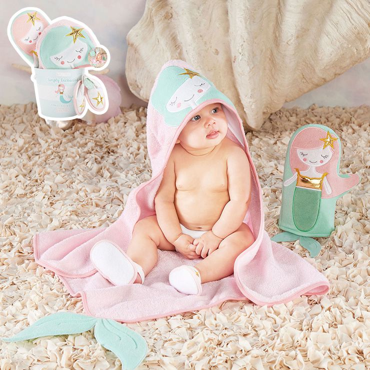Baby Aspen ベビーアスペン ベビーバスギフト 3点セット マーメイド【送料無料】