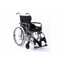 カワムラサイクル モダンAstyle 背固定自走用 KMD A22 40S H No.19黒(ポリエステル) 座幅40 前座45cm KMD-A22-40S-H(代引不可)【送料無料】(4)