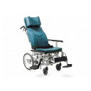 カワムラサイクル KXL(ライトタイプ)介助用 KXL16-42 シアンレザー(No.99) 車いす 車椅子 車イス キャリー 車 移動 介護 補助(代引不可)【送料無料】(4)
