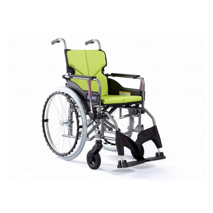 カワムラサイクル モダンAstyle 背固定自走用 KMD-A22-40S-SH 若葉色(No.85) 座幅40-前座47cm 車いす 車椅子 車イス キャリー 車 移動 介護 補助(代引不可)【送料無料】