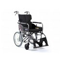 カワムラサイクル モダンAstyle 背折れ介助用 KMD-A16-42-M No.19黒(ポリエステル) 座幅42-前座43cm 車いす 車椅子 車イス キャリー 車 移動 介護 補助(代引不可)【送料無料】