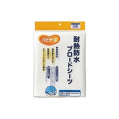 【商品説明】○三層構造により、優れた耐洗濯性を実現○綿シーツの風合い。吸汗性に優れています。○乾燥機（130℃まで長持ちさせるために80℃以下でのご使用をおすすめします）○透湿【容器】袋【材質】材質○表：ポリエステル65％、綿35％（ブロード）○裏：ポリエステル100％（ニット）（三層構造・防水加工／ポリウレタン）【規格詳細】90×175cm（脇布左右35cm）374【送料について】北海道、沖縄、離島は送料を頂きます。