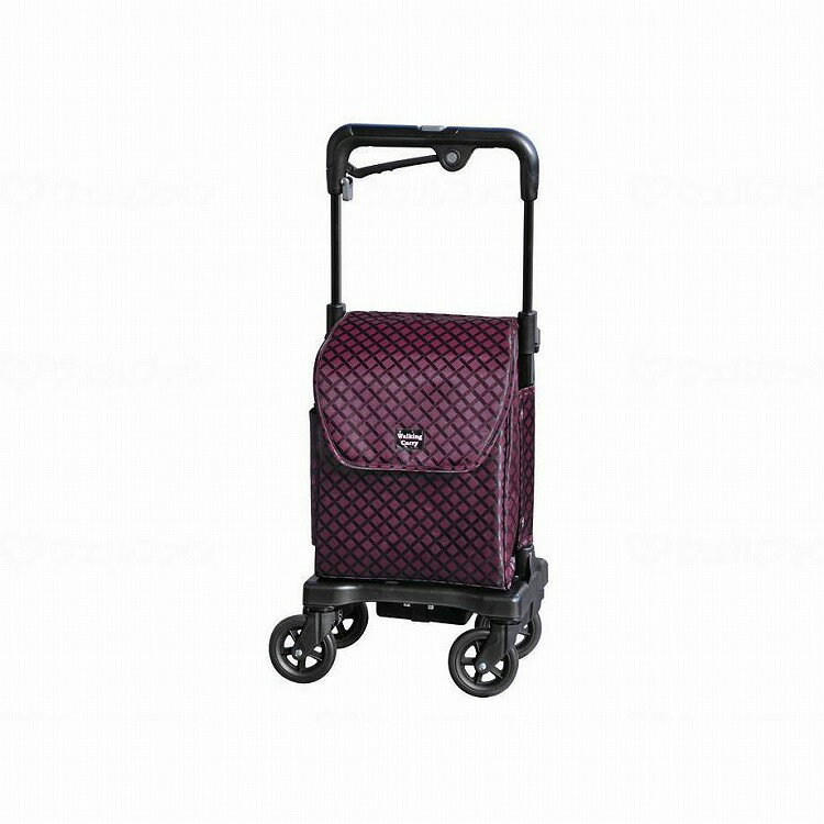 荷物がたっぷり入る4輪フリーキャスターのブレーキ付○後側面のポケットに500mlペットボトルが入ります。○開口部が広く、出し入れが楽です。○内容量約16リットルたっぷり入ります。材質○本体：アルミ・合成樹脂○バッグ：ポリエステル○車輪：EVA樹脂（100mm）規格：1台規格詳細○寸法：幅230×奥行326×高さ648〜860mm○バッグ寸法：幅260×奥行上180×奥行下190×高さ360mm○積載量：6kg○内容量：約16L○車輪径：100mm生産国：台湾メーカー：須恵廣工業※メーカーの都合によりパッケージ、内容等が変更される場合がございます。当店はメーカーコード（JANコード）で管理をしている為それに伴う返品、返金等の対応は受け付けておりませんのでご了承の上お買い求めください。【代引きについて】こちらの商品は、代引きでの出荷は受け付けておりません。【送料について】北海道、四国、九州は別途送料を頂きます。【配送について】沖縄、離島は配送できません。予めご了承ください。
