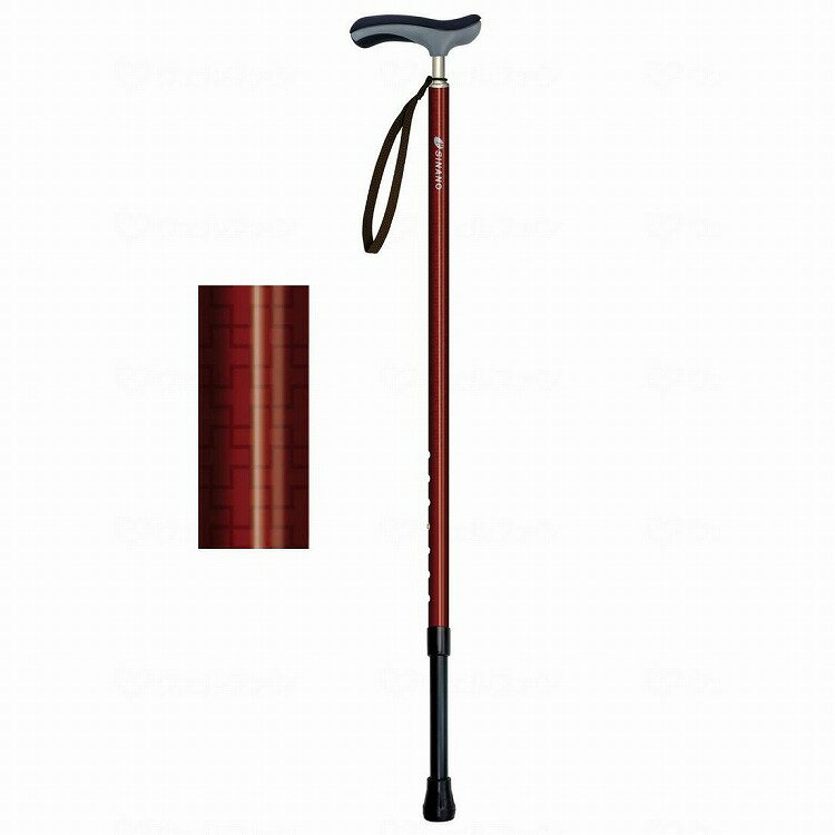 シナノ 抗ウイルス楽~ダ 伸縮+ レッド(代引不可)【送料無料】