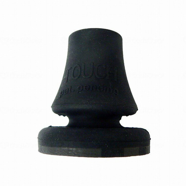 島製作所 タッチゴムキャップ ブラック(代引不可)