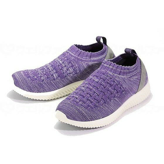 マリアンヌ SaiSai ストレッチニットスニーカー WG140 パープル S 206381_470_S(代引不可)【送料無料】