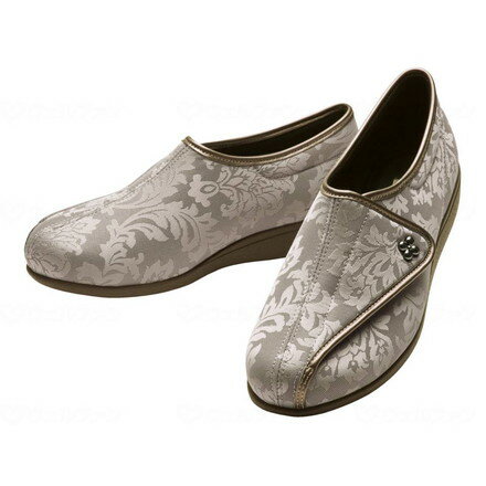 アサヒシューズ 快歩主義L011 グレージュガラ 23.5 KS20547(代引不可)【送料無料】