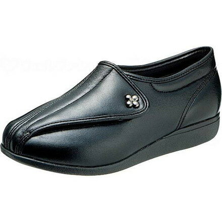 アサヒシューズ 快歩主義L011 ブラックスムース 左25.0 KS21041LT(代引不可)【送料無料】