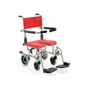 カワムラサイクル シャワー用(高さ調整式)KS10・標準/クリあり/レッド/前座高380mm レッド 前座高380mm KS10 501194 180 11713(代引不可)【送料無料】