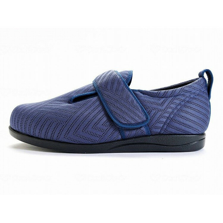 【法人限定】片足 徳武産業 ダブルマジック3綾風/ネイビー/左LL ネイビー 左LL 1117 201507_480_LL/(代引不可)【送料無料】