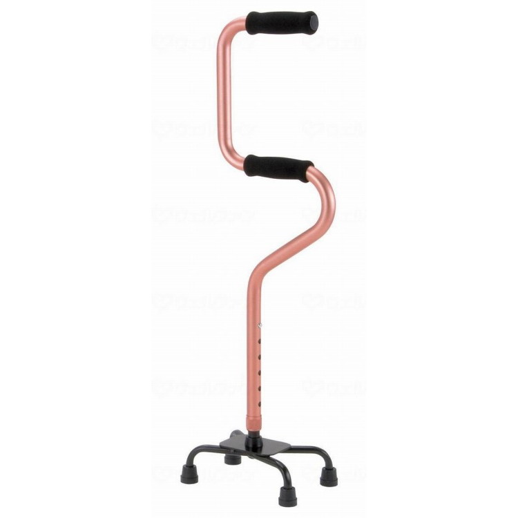 マキテック 2段式4点支柱杖(ショートタイプ) OT-31/ピンク/-(代引不可)【送料無料】
