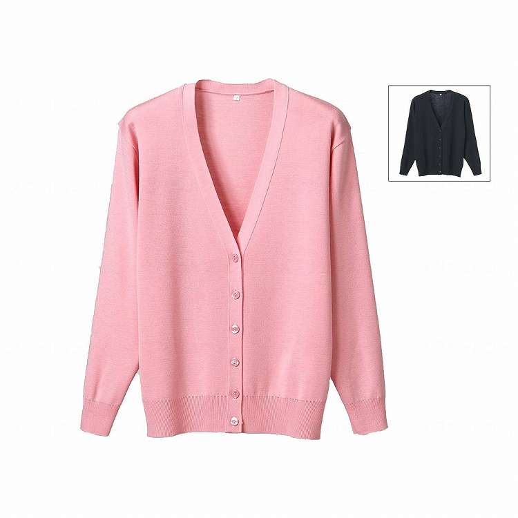 【商品説明】カジュアルな着こなしにも重宝するニットです。○材質素材：アクリル70％・ウール30％　14ゲージ・ゴム編み○規格詳細○サイズ：4L（バスト124、肩巾48、袖丈56、着丈66cm）○機能：抗ピル加工（毛玉防止）、静電気防止、家庭洗濯（弱）可能【代引きについて】こちらの商品は、代引きでの出荷は受け付けておりません。【送料について】北海道、沖縄、離島は送料を頂きます。