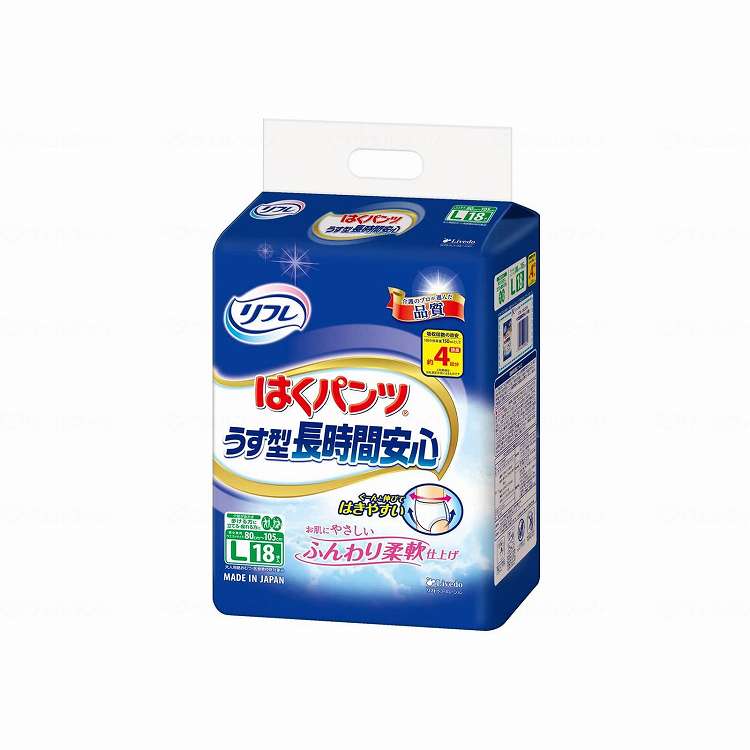 リブドゥ Tはくパンツうす型長時間安心/袋/L(代引不可)【送料無料】