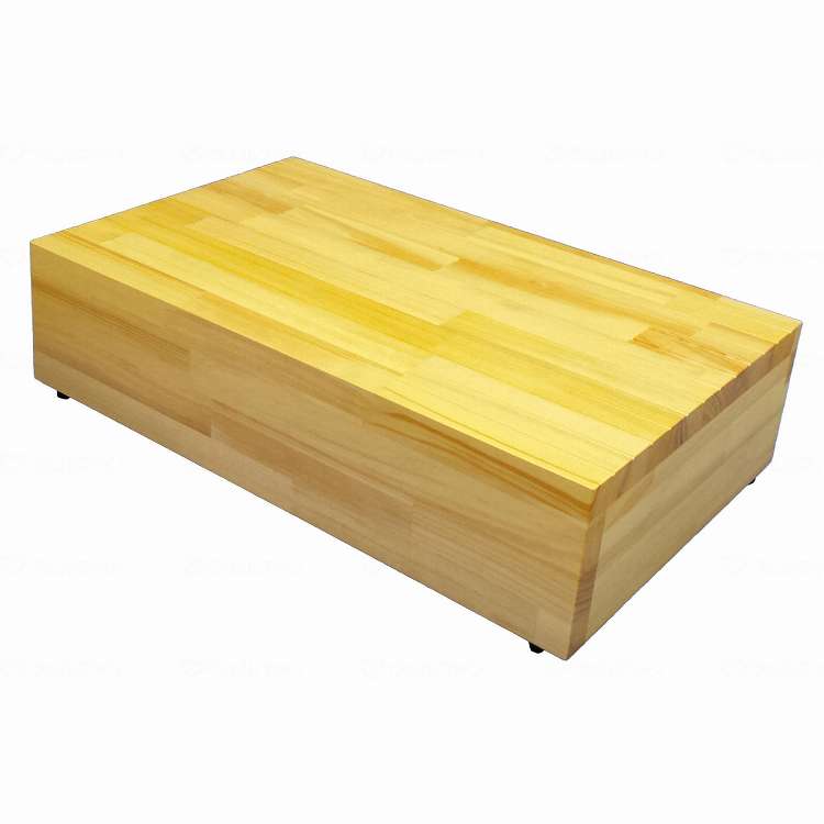 バリアフリー静岡 木製規格踏み台5535タイプ/クリア/-(代引不可)【送料無料】