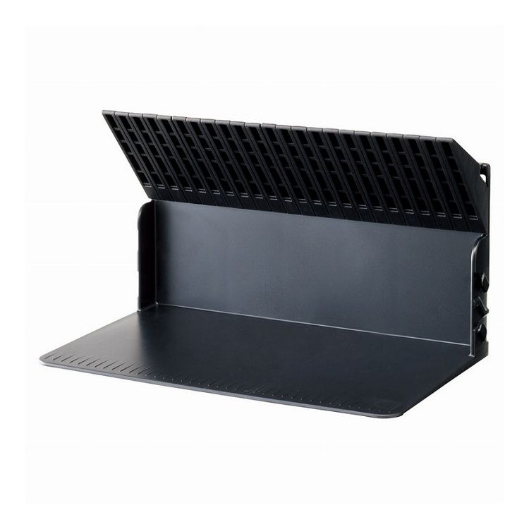 LIHIT LAB. 1冊でも倒れないブックスタンド ブラック A3575-24(代引不可)