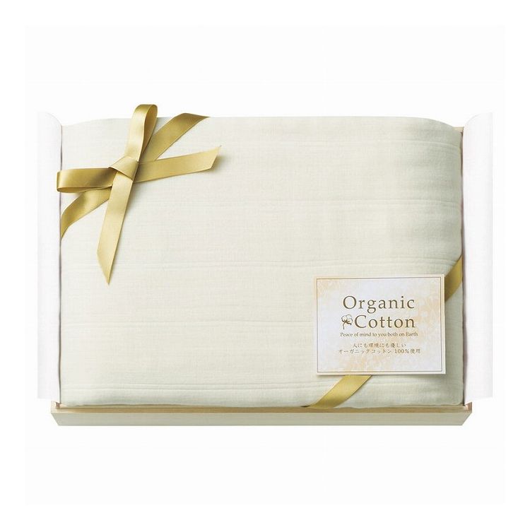 オーガニックコットン五重ガーゼマルチ毛布(国産木箱入) KOGC-5075(代引不可)【送料無料】