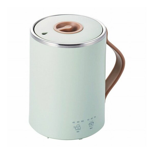 リコメン堂ホームライフ館のELECOM マグカップ型電気なべ Cook Mug ミント HAC-EP02GR(代引不可)【送料無料】|詳細画像