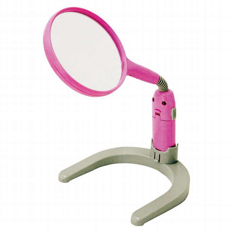 LEDライト付きスタンドルーペ KSL-108PK(代引不可)【送料無料】