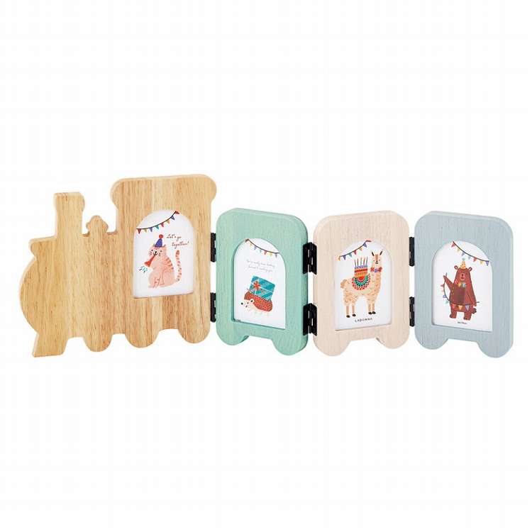 フォトフレーム トレイン LB42-40-TR ナチュラル(代引不可)【送料無料】