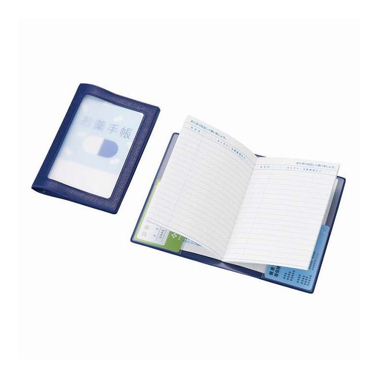 【商品詳細】保険証ポケットなどのカードポケットが2つ付いてるちょっとオシャレな窓付きおくすり手帳ケースです。内容:本体（約161×110×2mm）×1原産国:日本【代引きについて】こちらの商品は、代引きでの出荷は受け付けておりません。【送料...