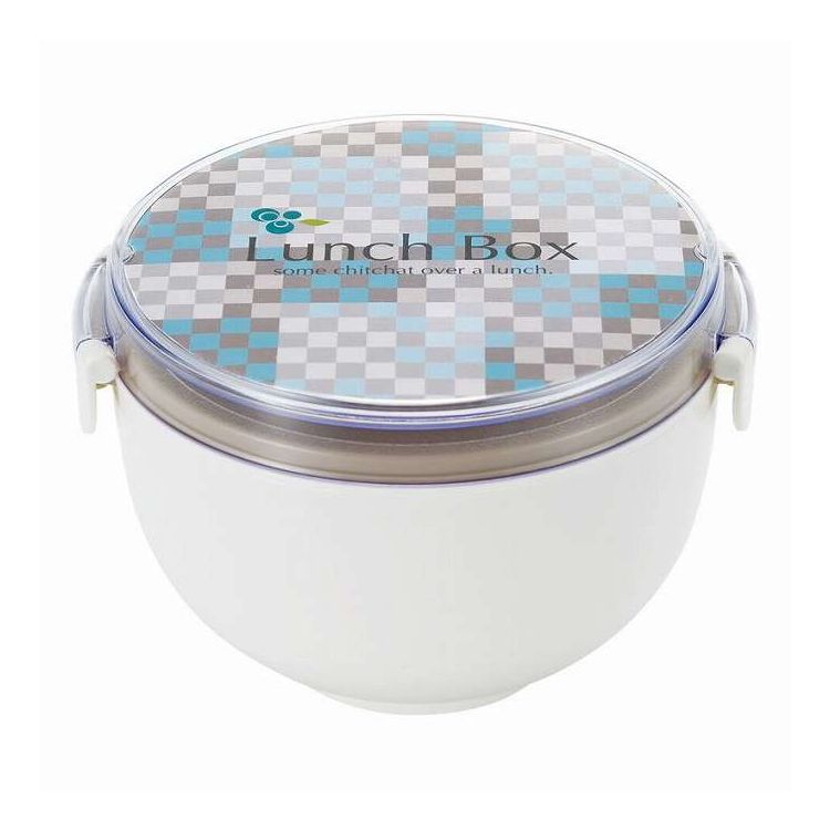 丼ランチボックス 箸付 アイボリー LALA-220IV プレゼント ギフト お祝い(代引不可)【送料無料】