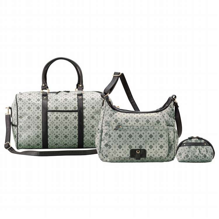 Boston Bags - クレア トラベラー ボストン3点セット CR20250-B ブラック(代引不可)【送料無料】