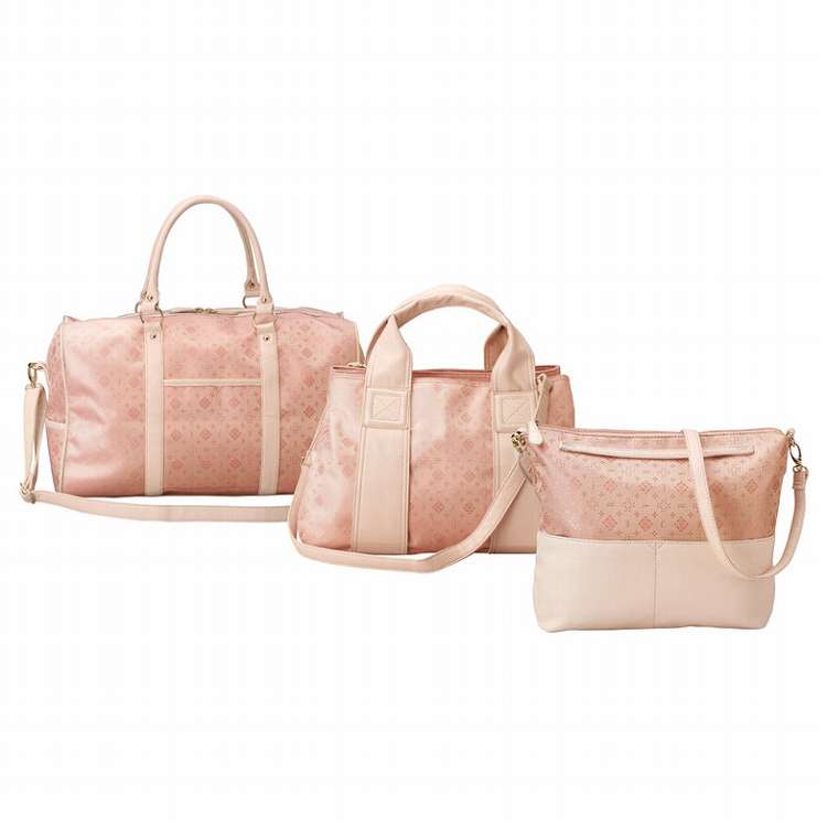 Boston Bags - クレア トラベラー ボストン&ショルダー2点 CR25300-P ピンク(代引不可)【送料無料】