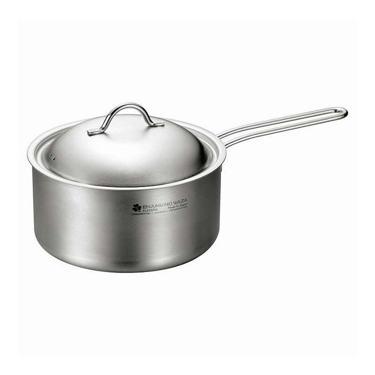 Milkpans - 燕熟の技 片手鍋18cm EJSA-800 プレゼント ギフト お祝い(代引不可)【送料無料】