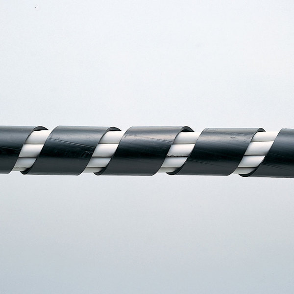 【商品詳細】巻き付けるだけで、ケーブルすっきり。スパイラルタイプのケーブルタイ。内寸20mm・長さ2m、ブラック。●ケーブルに巻き付け、束ねることが可能です。●ハサミやカッターナイフで必要な長さに簡単に切ることができます。●スパイラル状になっているため、ケーブル両端を必要な位置に出しておけます。■材質：ポリエチレン■カラー：ブラック■最大結束径：130mm■長さ：2m■直径：外寸/24mm内寸/20mm■ケーブル収容数：8本※ケーブル収容数は、直径5〜6mm（UTP）ケーブルを収容した場合の目安です。【代引きについて】こちらの商品は、代引きでの出荷は受け付けておりません。【送料について】北海道、沖縄、離島は送料を頂きます。【配送について】配送時間帯の指定はできません。※配送日のみの指定となります。