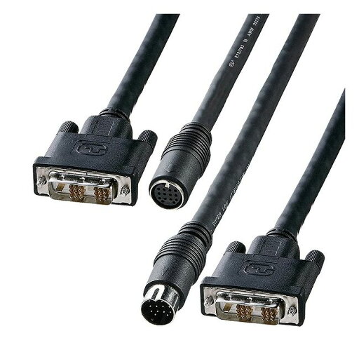 サンワサプライ DVI工事配線ケーブル(シングルリンク) KC-DVI-K100(代引不可)【送料無料】 サンワサプライ DVI工事配線ケーブル(シングルリンク) KC-DVI-K100(代引不可)【送料無料】