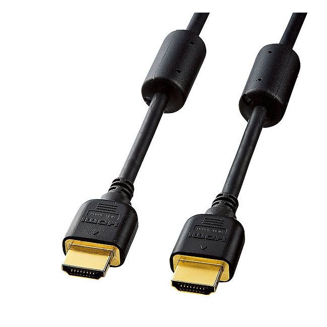 サンワサプライ ハイスピードHDMIケーブル KM-HD20-10FC(代引不可)