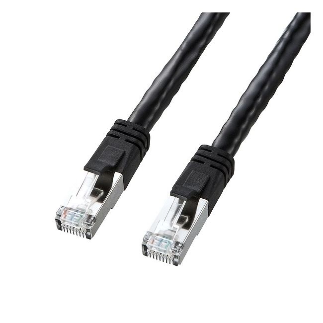 サンワサプライ PoECAT6LANケーブル(20m) KB-T6POE-20BK(代引不可)【送料無料】